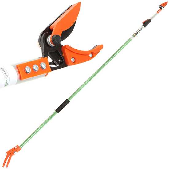 GeoTech FP 180-300 - Forbice su asta telescopica con sistema Taglia e Tieni