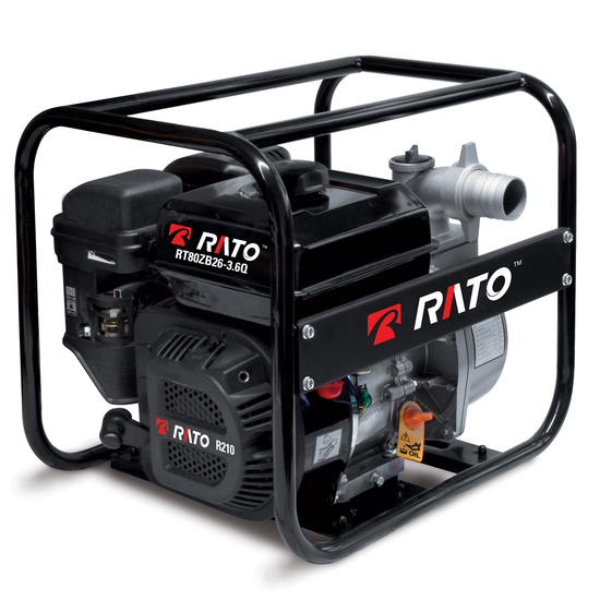 Rato RT50ZB26-3.6Q - Motopompa a scoppio - Motore R210 con oil sensor
