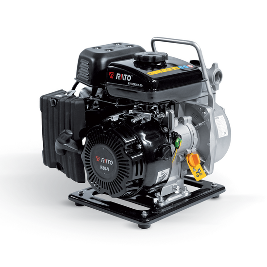 Rato RT40ZB20-1.1Q - Motopompa a scoppio autoadescante - Raccordi 40 mm