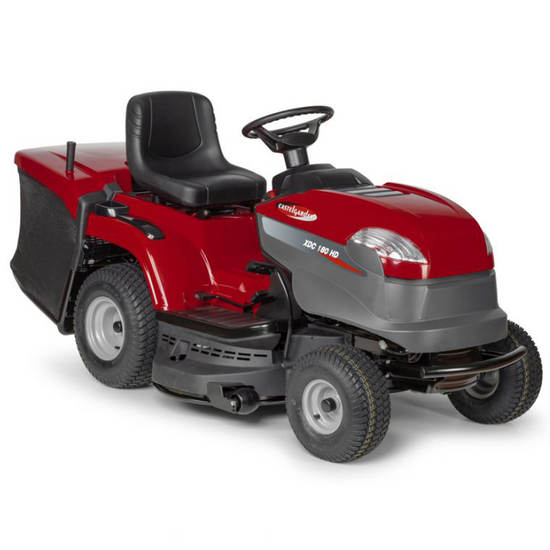 CastelGarden XDC 180 HD - Trattorino tagliaerba tosaerba  - cambio idrostatico - cesto di raccolta