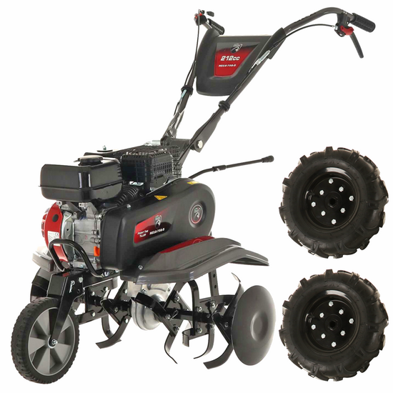 Italian Power RG3.6-75 - Motozappa a benzina 7 HP da 212cc