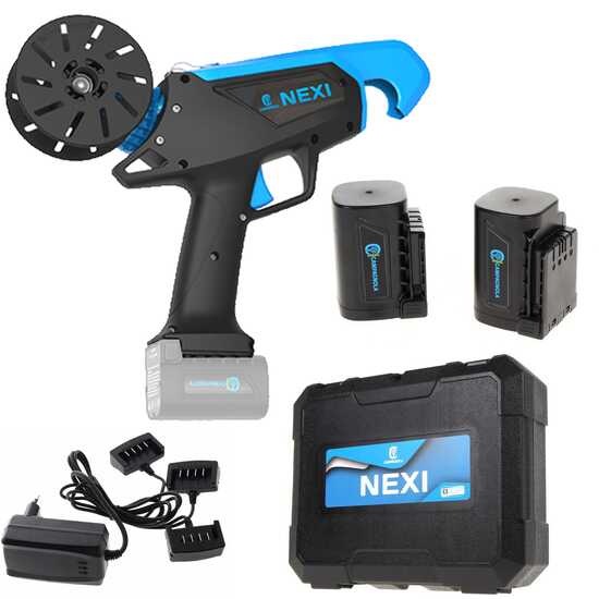 Campagnola NEXI - Legatrice per vigneto elettrica a batteria - 2 x 14.4V 2.5Ah
