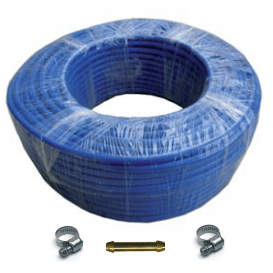Tubo aggiuntivo &Oslash;8x14 mm 50 mt - 40 bar - per avvolgitubi e pompe carrellate