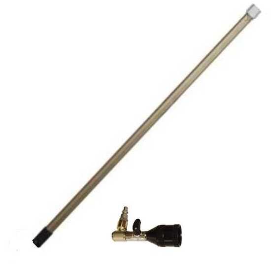 Asta di prolunga pneumatica fissa Piuma cm 250 superleggera per compressore