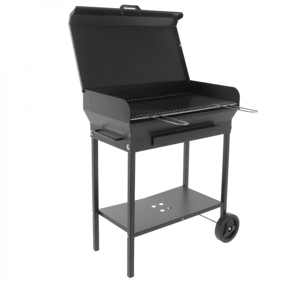 Seven Italy Vulcano Large - Barbecue in ferro artigianale a carbone - 67,5x37cm