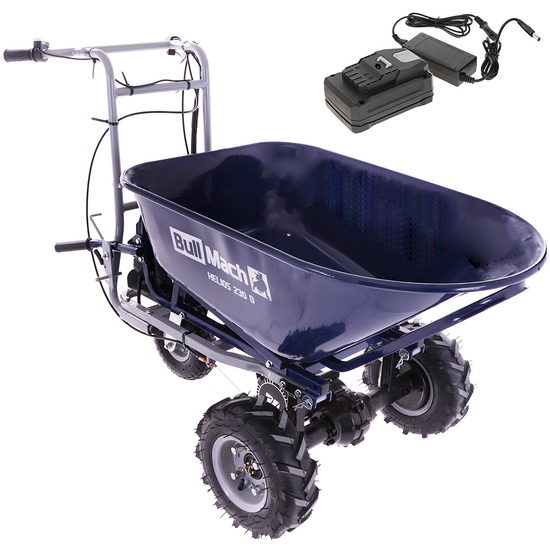 BullMach Helios 230 D - Carriola elettrica con doppia batteria 48V 2Ah