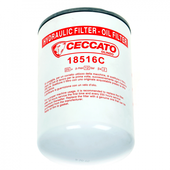 Filtro olio Ceccato di ricambio per spaccalegna Ceccato