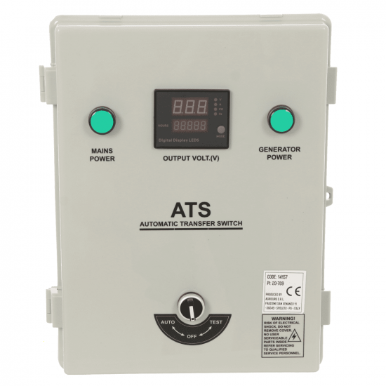 Quadro ATS monofase per generatori diesel BlackStone