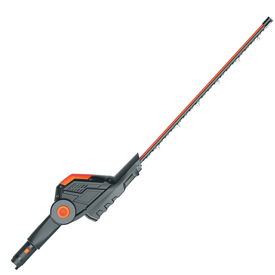Worx WA0308 - Accessorio tagliasiepi per asta di prolunga - SENZA BATTERIA E CARICABATTERIA