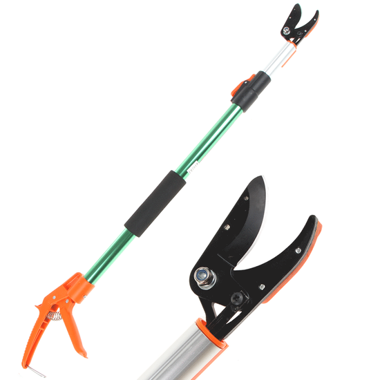 GeoTech FP 180-300 EVO - Forbice su asta telescopica con sistema Taglia e Tieni
