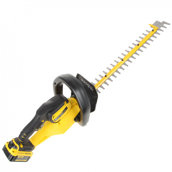 Stanley FATMAX V20 - Tagliasiepi elettrico a batteria 18V/4Ah - Lama da 55 cm 