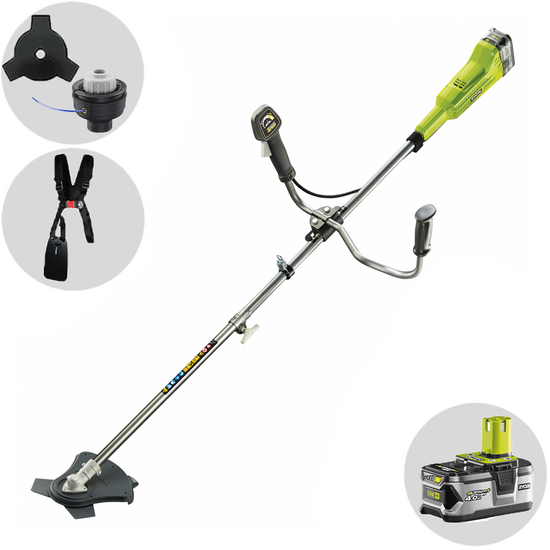 Ryobi RBC18X20B4F - Decespugliatore a batteria - 18V - 4Ah