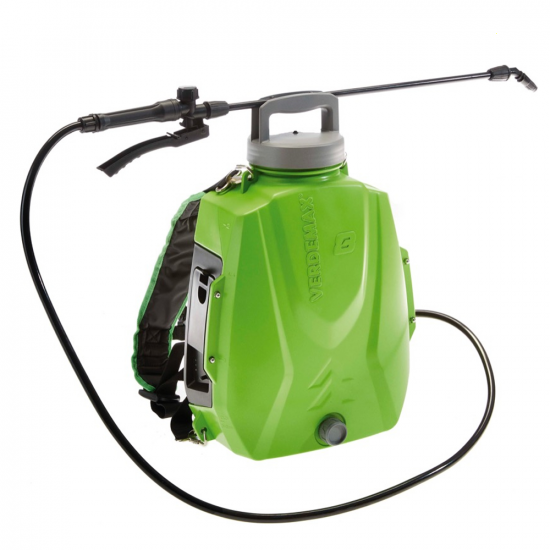 Verdemax FUTURA 8L - Pompa irroratrice a batteria a spalla - 12V - 2.5Ah