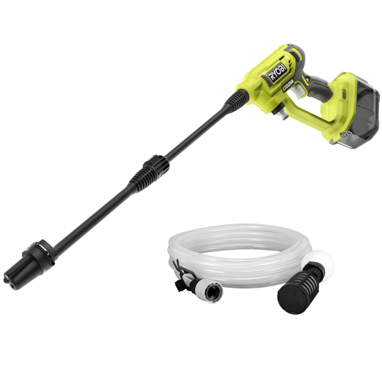 RYOBI RY18PW22A -125 EZClean - Pistola idropulitrice a batteria - 18V - 2.5Ah