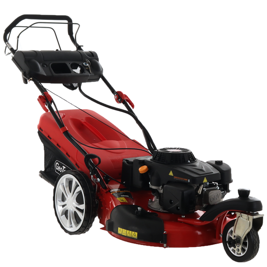 GeoTech-Pro S58-3 BMSWGE L225 - Rasaerba a scoppio trazionato - Monoruota pivotante - Avviamento elettrico