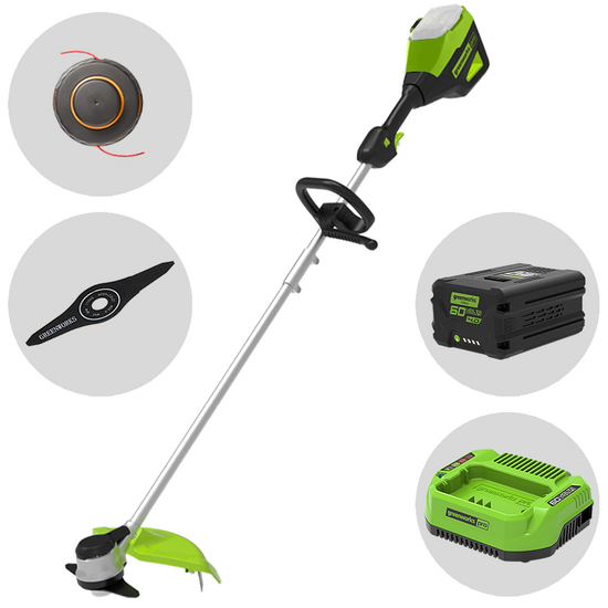 Greenworks GD60BC - Decespugliatore a batteria - 60V - 4Ah