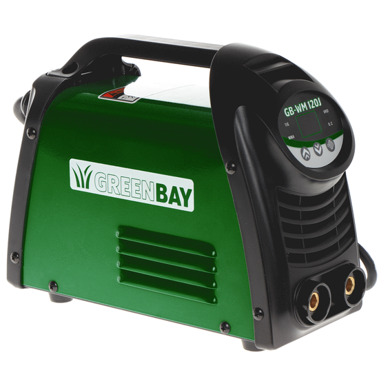 GreenBay GB-WM 120J - Saldatrice inverter a elettrodo a corrente continua - 120A - con Kit MMA