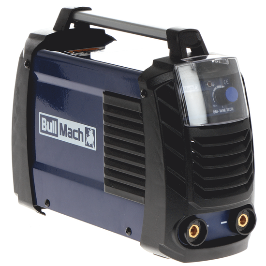 BullMach BM-WM 120N - Saldatrice inverter a elettrodo a corrente continua - 120A - con Kit MMA