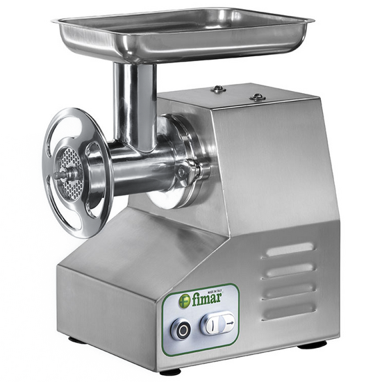 Fimar TC22TS - Tritacarne elettrico - 230 V - 1.5 HP - Gruppo macinazione in alluminio - Con inversione di marcia