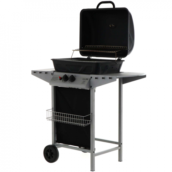 GAS Barbecue a gas Royal Food RF-GB BPC 2 Griglie in acciaio inox 