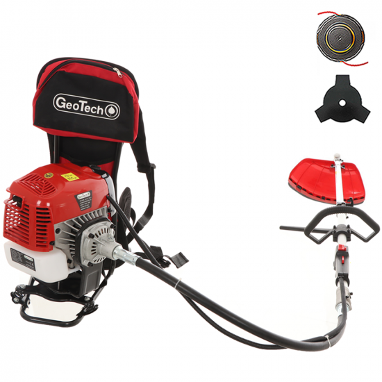 GeoTech GT-2 58BP - Decespugliatore a zaino professionale