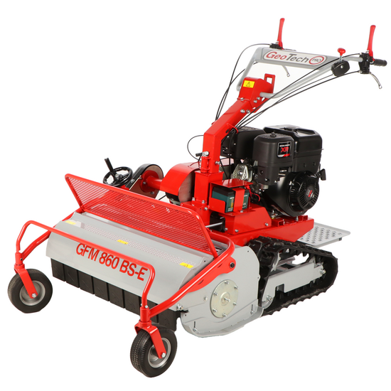 GeoTech-Pro GFM 860 BS-E - Trinciaerba professionale a martelli - B&amp;S XR2100
