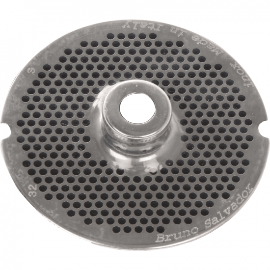 Trafila per tritacarne N.32 - fori da &Oslash; 3 mm - diametro trafila 99 mm
