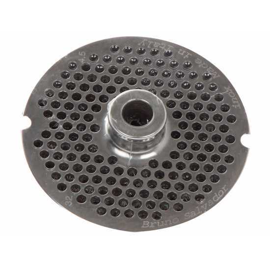 Trafila per tritacarne N.12 - fori da &Oslash; 4.5 mm  - diametro trafila 69 mm