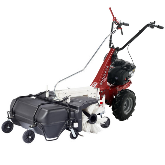 Eurosystems Minieffe - Motospazzatrice multifunzione - Raccoglitore frontale
