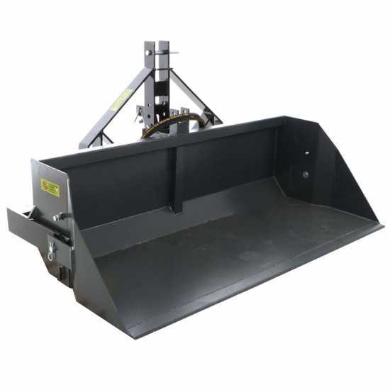 BlackStone B-PAL H 200 - Paletta posteriore idraulica per trattore - da 200 cm - Portata 700Kg