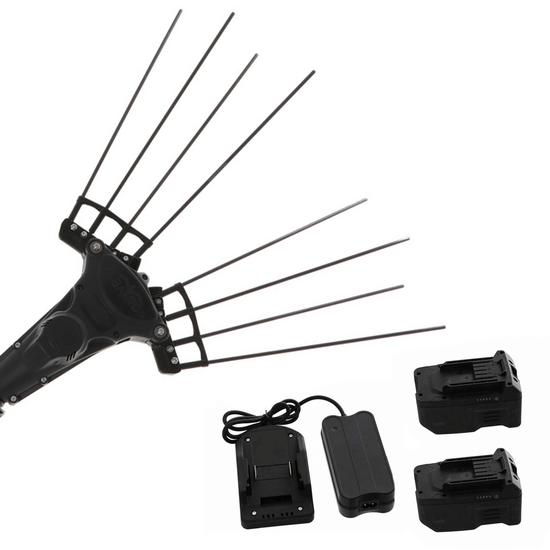 Zanon Albatros PRATIK C/AL 200 - Abbacchiatore con batterie al Litio - 2x (36V-5Ah)