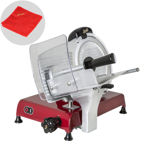 Berkel Red Line 250 Rossa - Affettatrice con lama in acciaio cromato da 250 mm