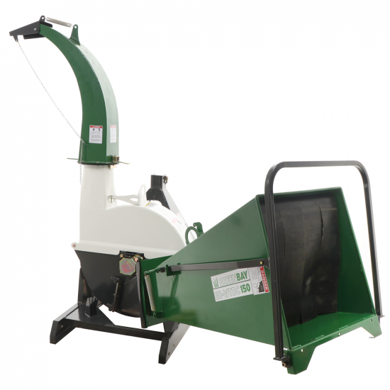 GreenBay GB-WTDC 150 - Biotrituratore a trattore - Scarico alto