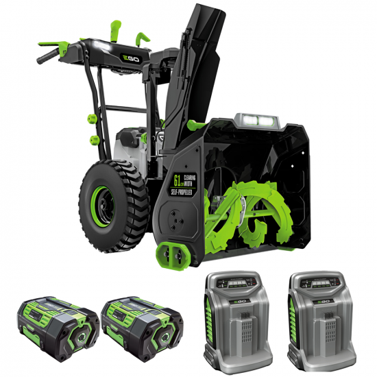 EGO SNT 2400E - Spazzaneve a batteria - 2x 56V 7.5Ah