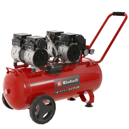 Einhell TE-AC 50 Silent - Compressore elettrico - Carrellato e silenziato