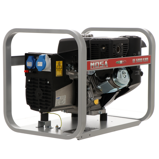 MOSA GE 5000 KBM - Generatore di corrente 4.4 KW monofase - Alternatore italiano - Motore Kohler CP CH 395