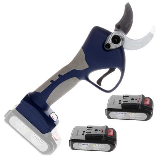 BullMach ARTEMIS 40 - Forbice elettrica da potatura -2x 21V 2Ah - Diametro di taglio 40mm