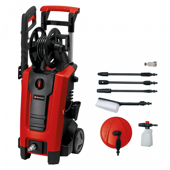 Einhell TE-HP 140 - Idropulitrice a freddo portatile - 140 bar max portata - portata 420 L/h