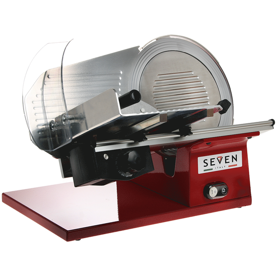 Seven Italy PS 275 PRO ROSSA - Affettatrice con lama da 275 mm