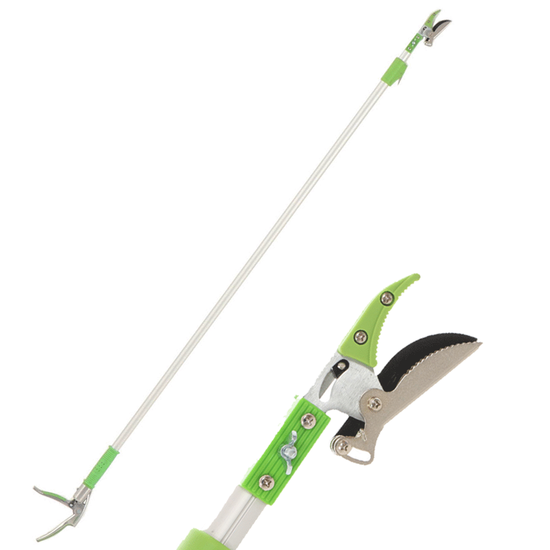 Verdemax - Forbice Telescopica - Manuale su asta di prolunga 180 - 300 cm