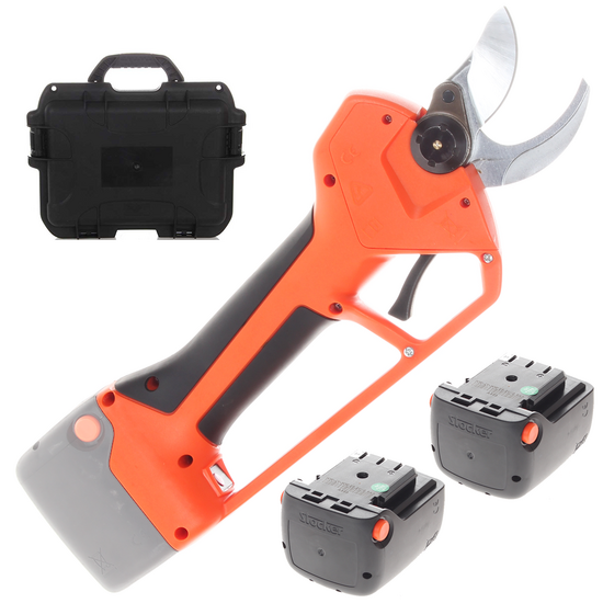 Stocker Titania E-40 TP - Forbice elettrica da potatura - 2x 21.6V 2.6Ah - Diametro di taglio 30mm