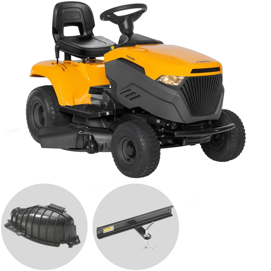 Stiga Tornado 398 M - Trattorino tosaerba - Cambio meccanico - Scarico laterale e Mulching