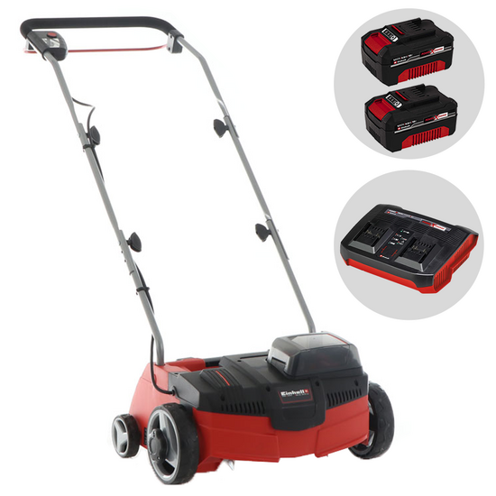 Einhell GC-SC 36/31 Li - Arieggiatore a batteria - 18V - 2x 4Ah