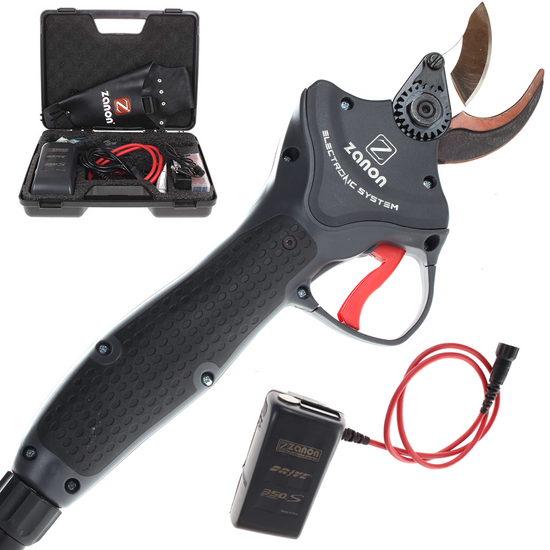 Zanon Tiger SL 38 - Forbice elettrica da potatura - 50.4V 3.2Ah - Diametro di taglio 38mm