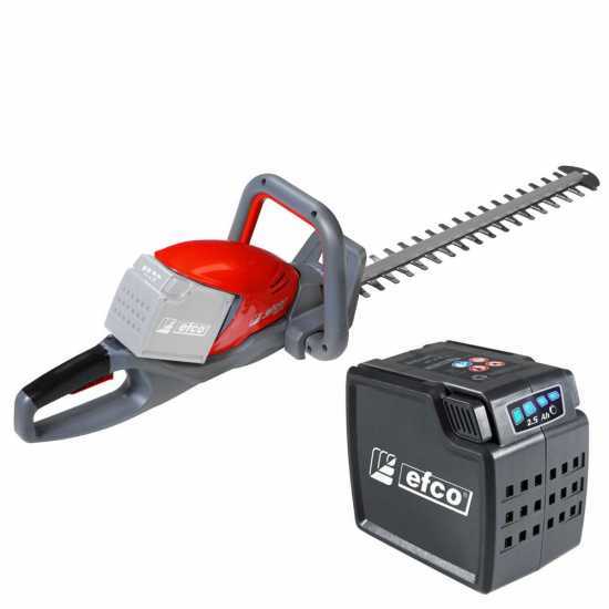 Efco TGI 45 - Tagliasiepi elettrico a batteria 40V/2Ah - Lama da 45 cm