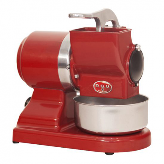 RGV Robusta Red - Grattugia elettrica da tavolo in alluminio pressofuso - 450W