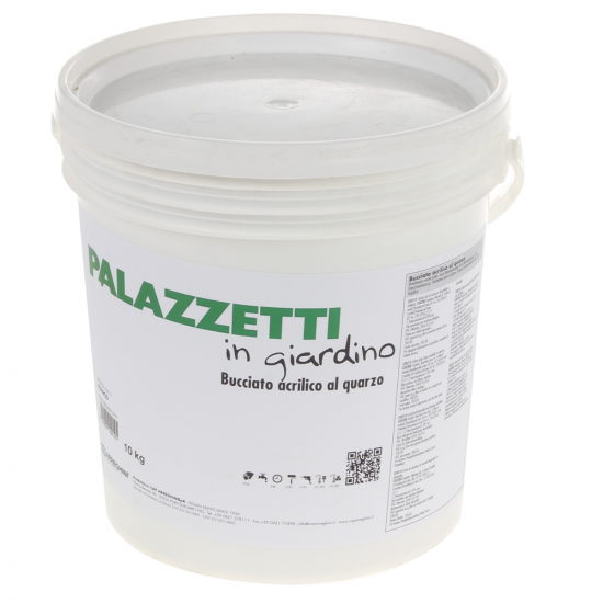 Pittura al quarzo bianca Palazzetti per barbecue/cucine da esterno in cemento