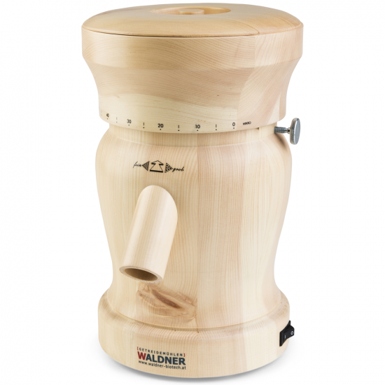 Waldner Lady - Mulino per farina a pietra in pino cembro - 400W