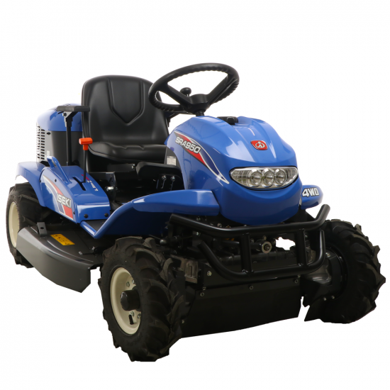 Iseki SRA 950 FA 4WD - Trattorino trinciaerba - Motore Kawasaki 726 cc - 4 ruote motrici