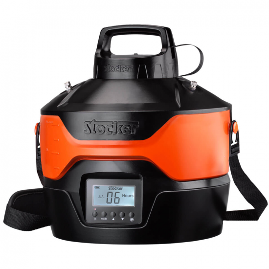 Stocker Geyser 4L Arancione - Nebulizzatore antizanzare da giardino a batteria - 12V 2,5Ah